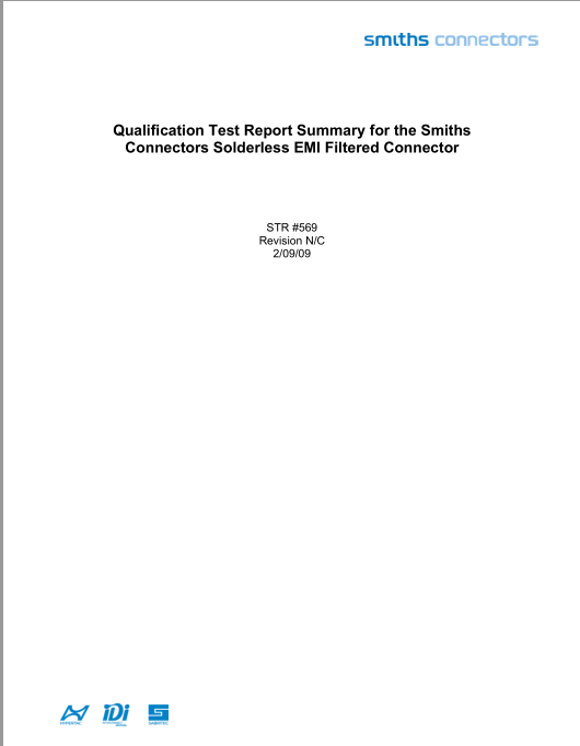 Solderless Filter Qualification