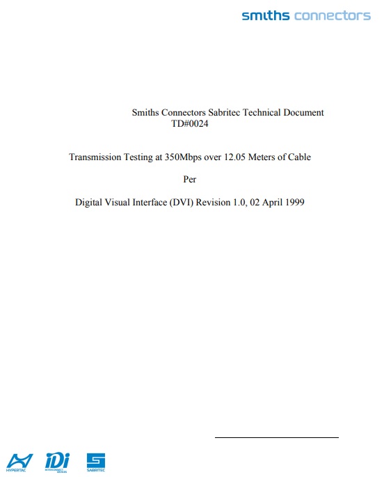 DVI Testing