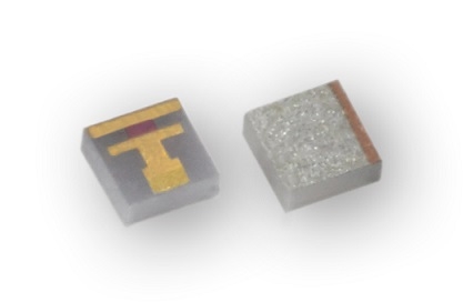 High power and frequency chip terminations in a compact, lightweight design