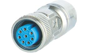 M12 connectors for industrial ethernet